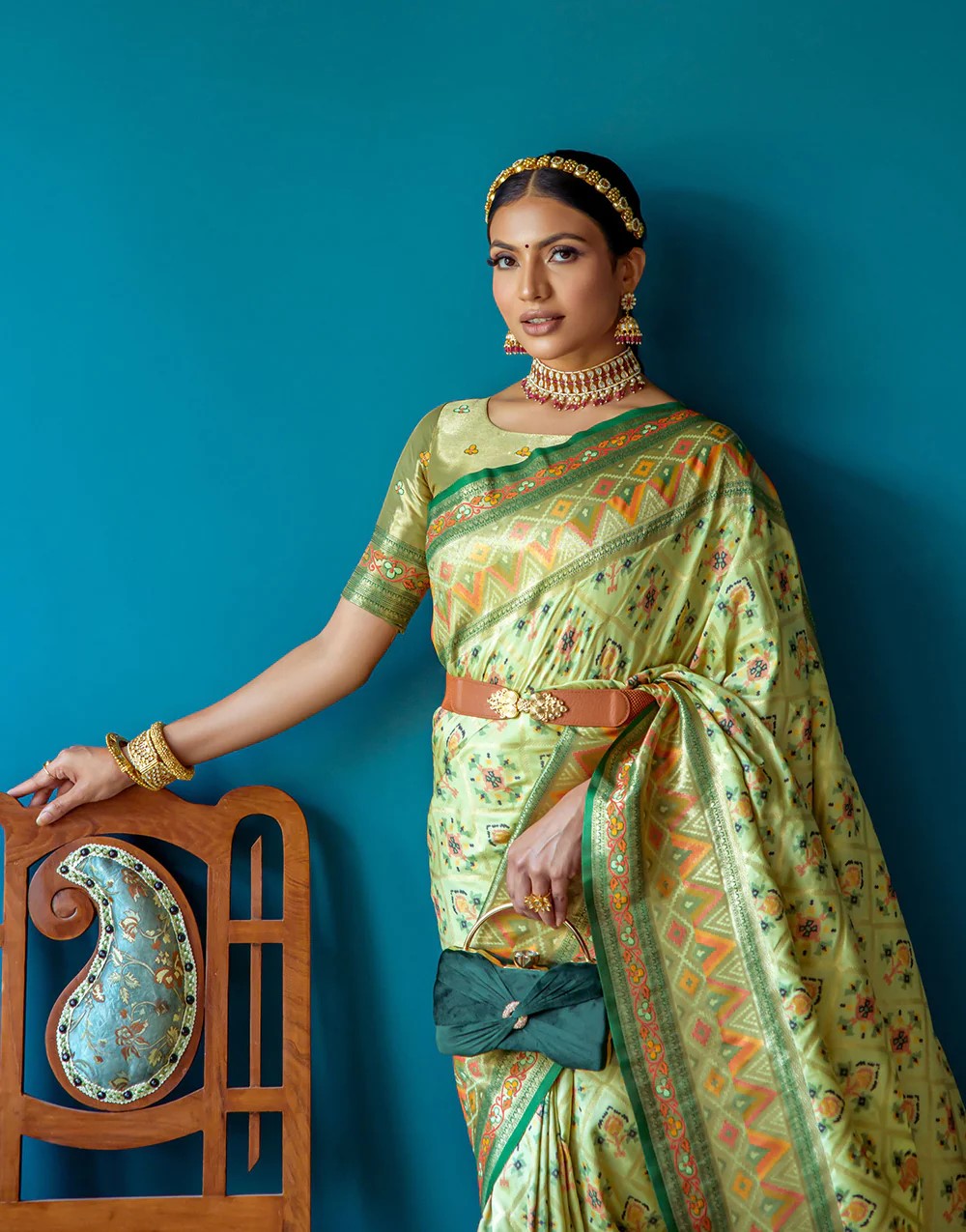 A B H A R A N A | Organic Soft Silk Saree