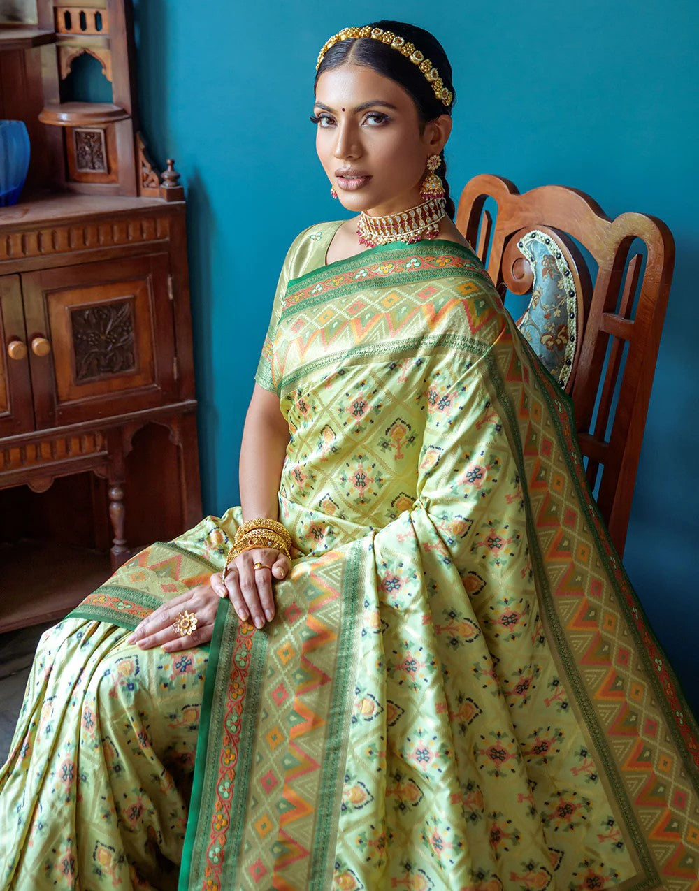 Abharana: Unveiling Timeless Elegance in Organic Silk Sarees