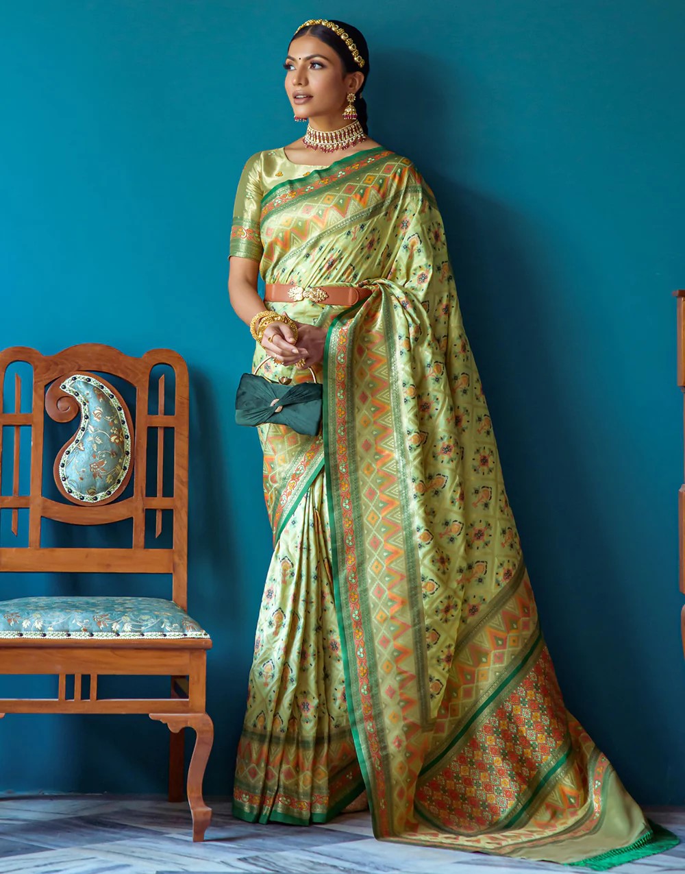 A B H A R A N A | Organic Soft Silk Saree