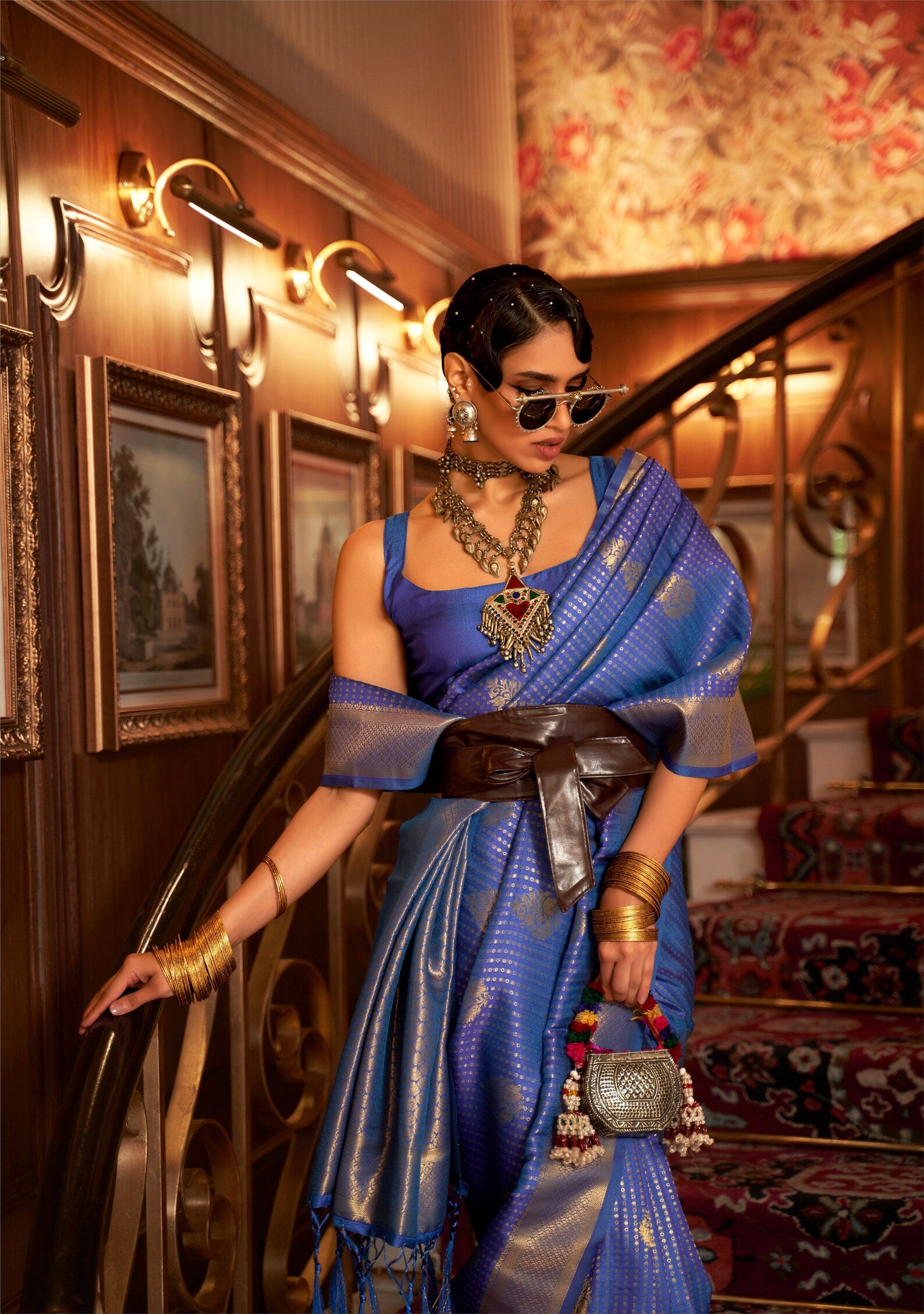 Abharana: Unveiling Timeless Elegance in Organic Silk Sarees