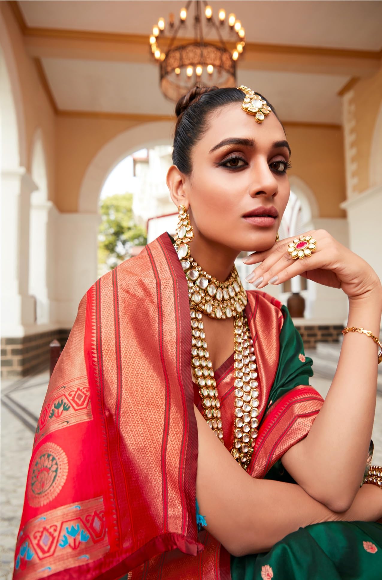 A R A N Y A R A G I N I | Organic Paithani Silk Saree